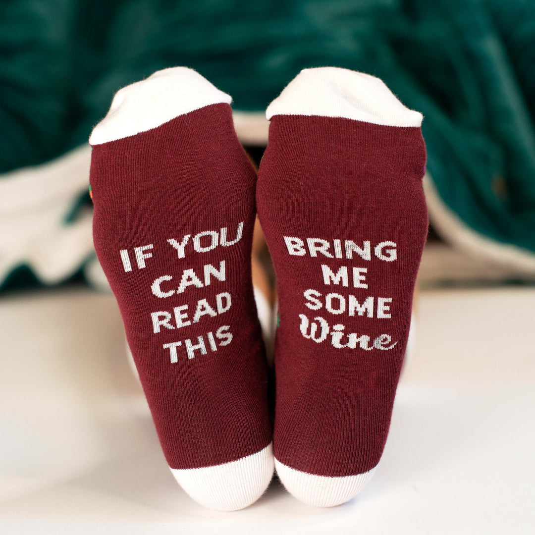 bring me wine socks