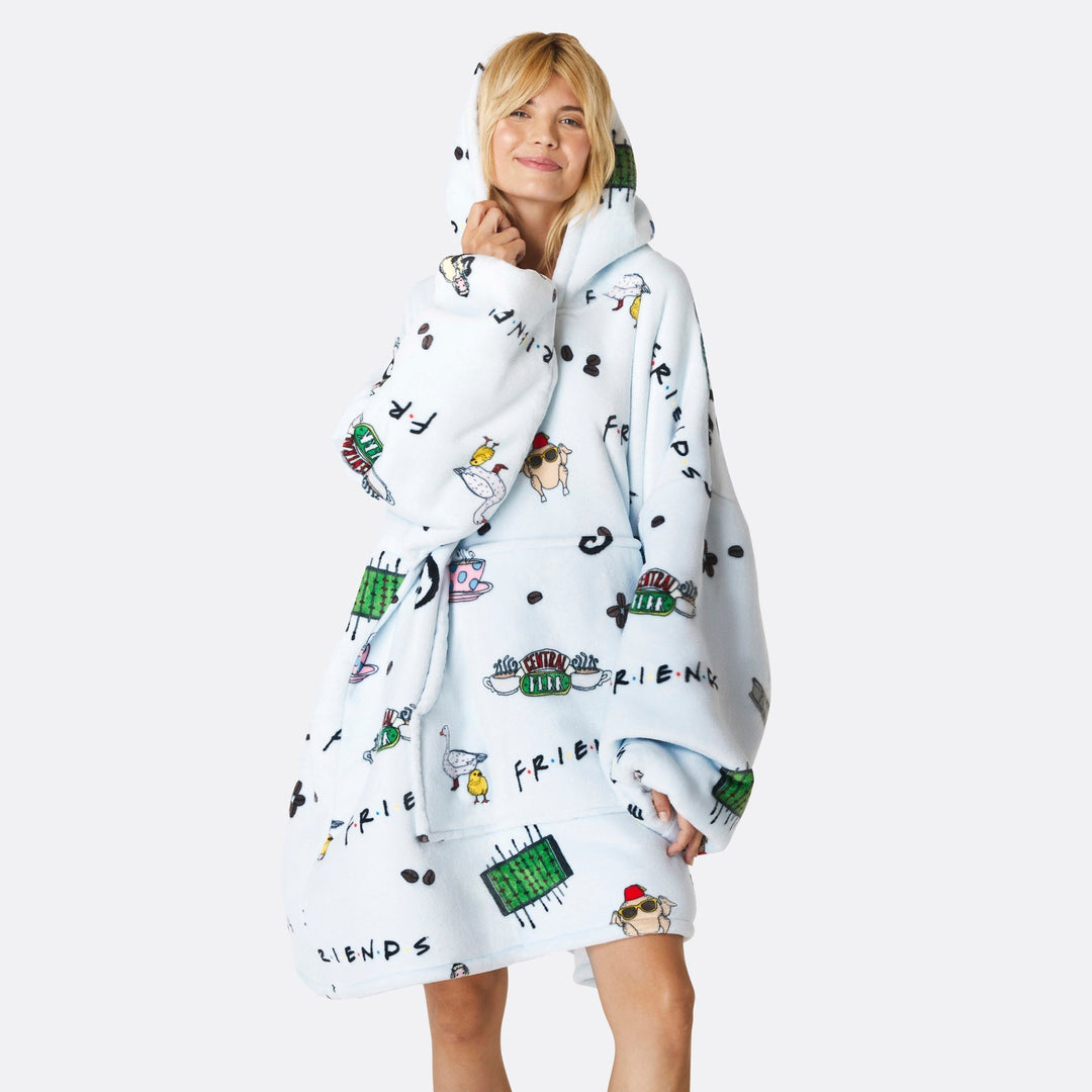 friends hoodie blanket