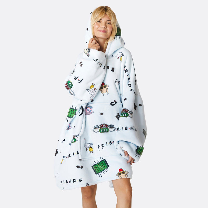friends hoodie blanket