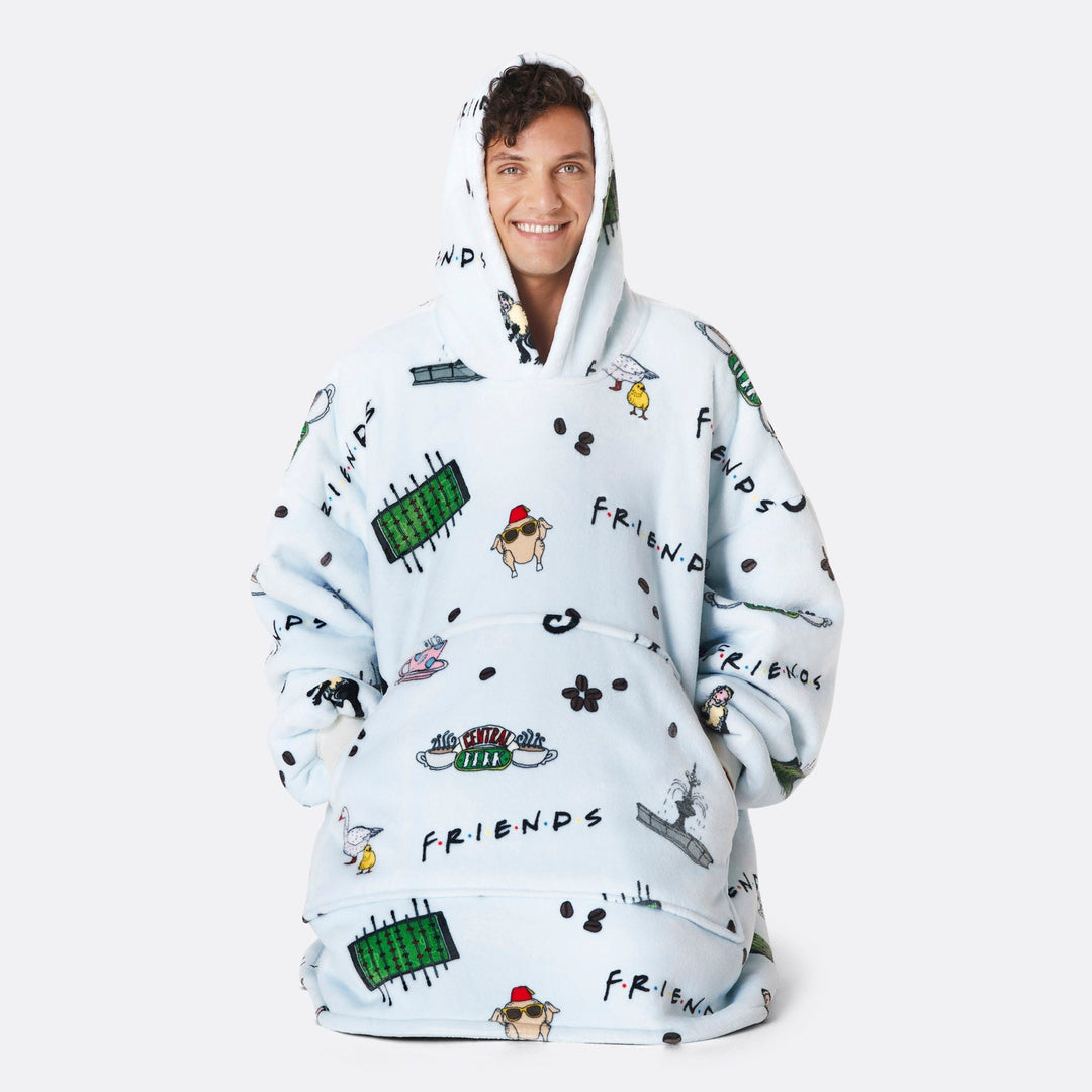 friends oversized hoodie blanket