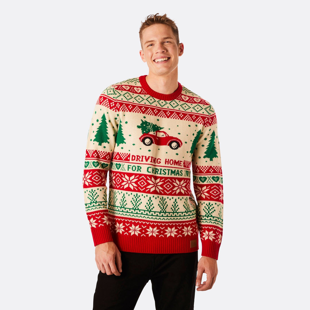driving home for christmas jumper