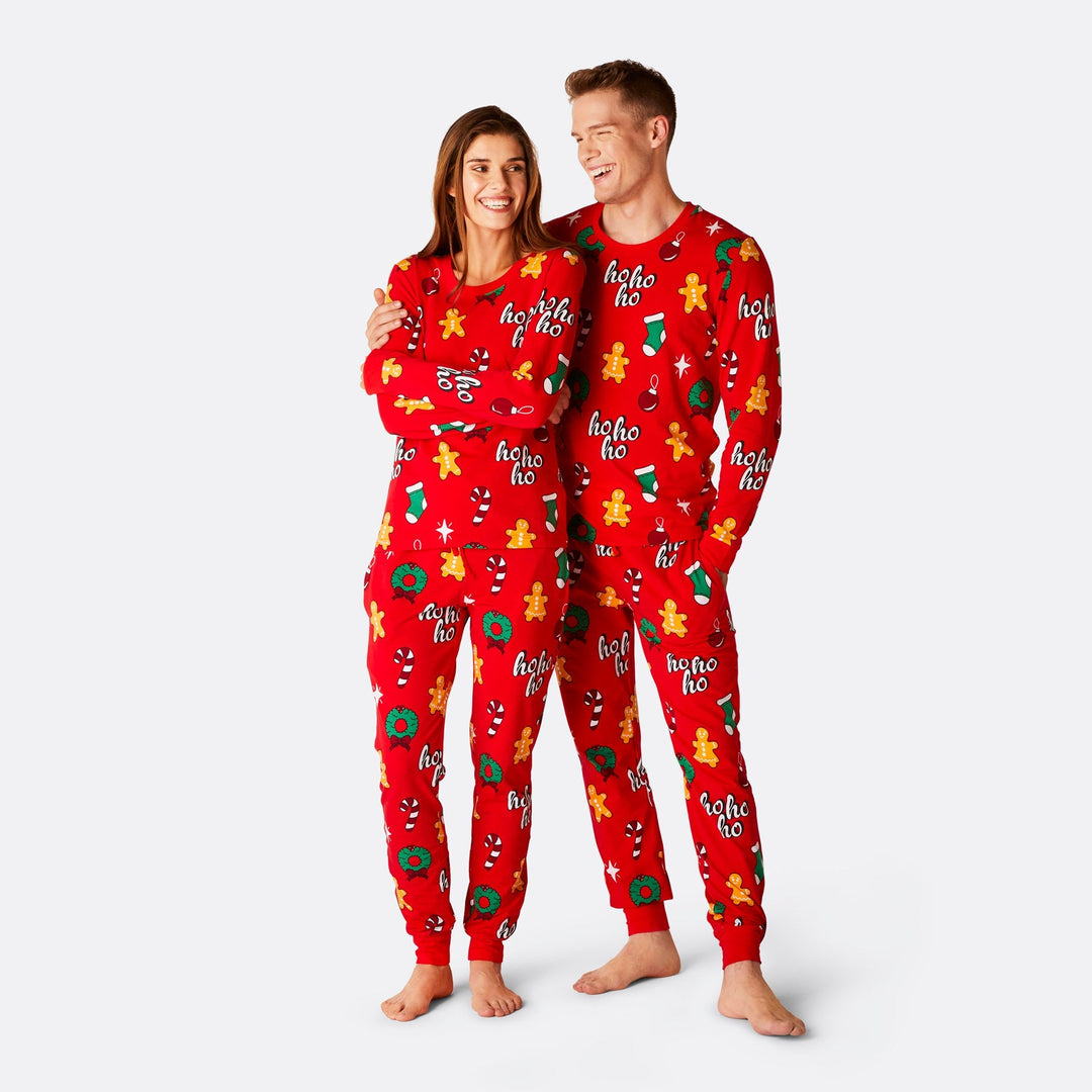 red christmas pyjamas womens
