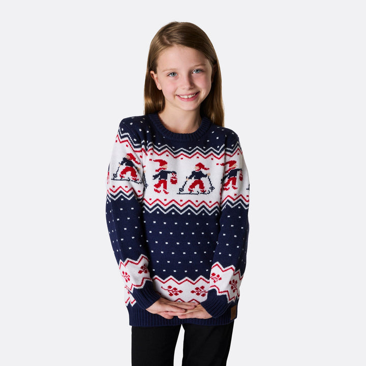 Kids' Christmas Scenery Christmas Sweater