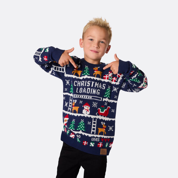video game christmas jumper
