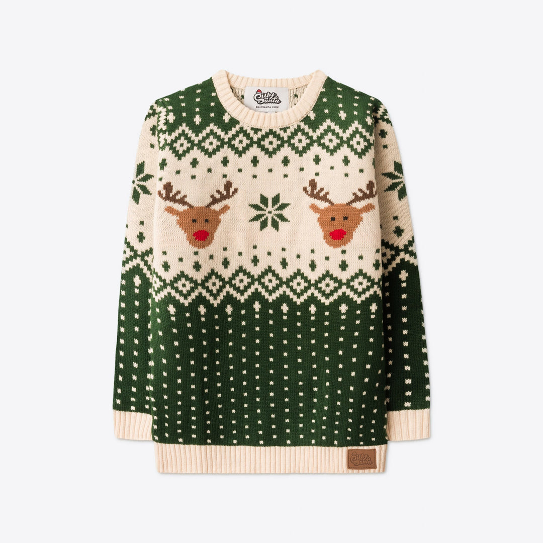 reindeer christmas jumper kids