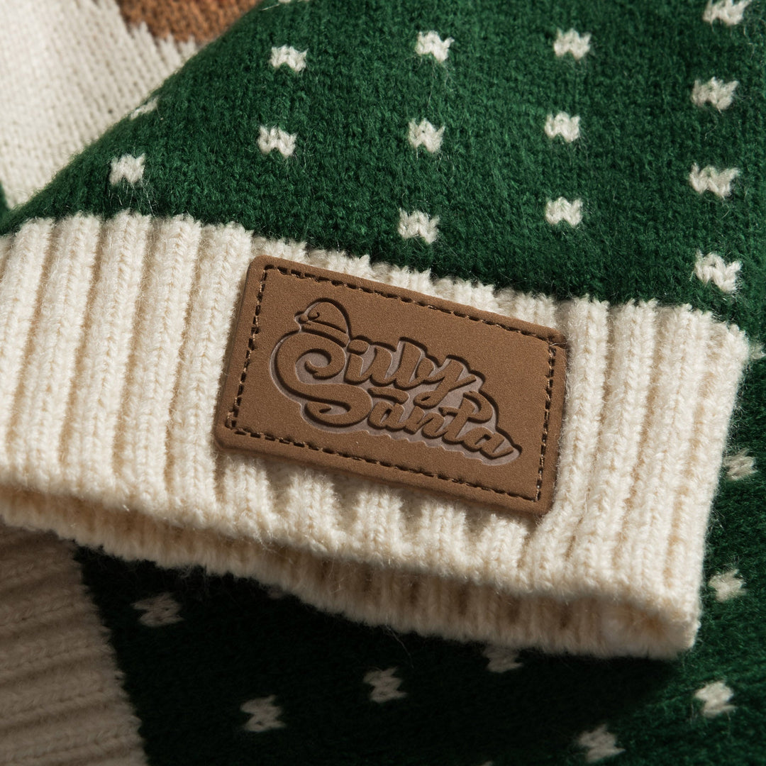 girls reindeer christmas jumper