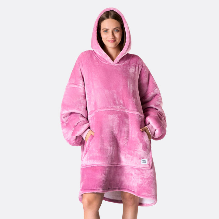 Pink HappyHoodie
