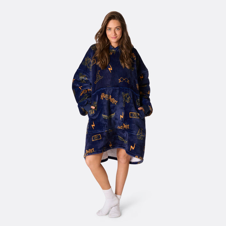 harry potter oversized hoodie blanket