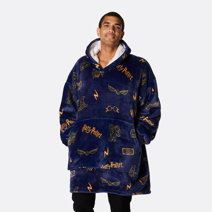 hufflepuff oversized blanket hoodie