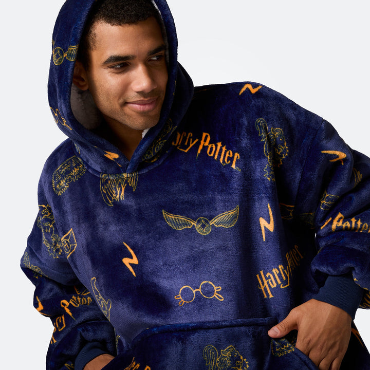 harry potter oversized blanket hoodie