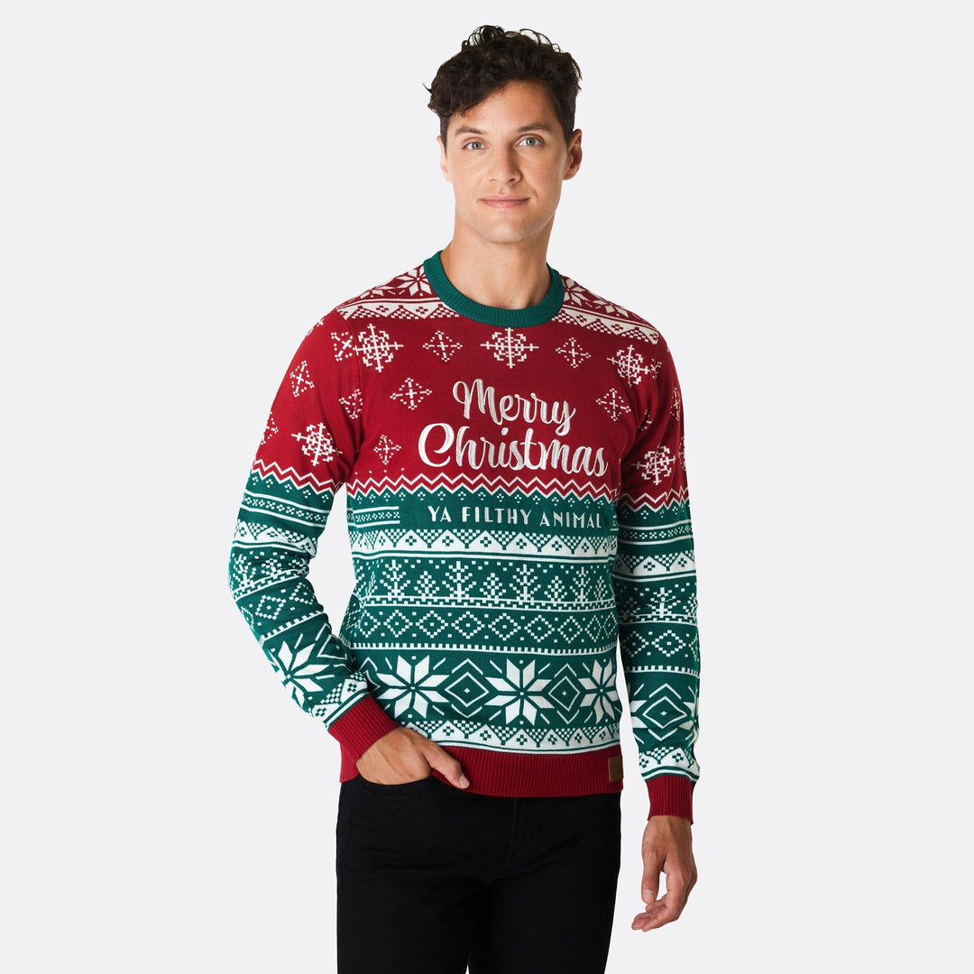 merry christmas ya filthy animal jumper