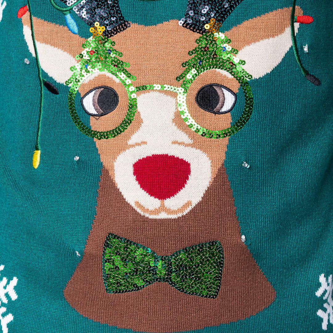 christmas jumper mens with lights