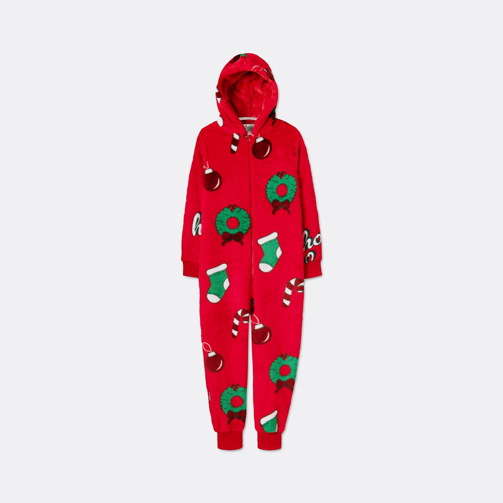 red kids onesie