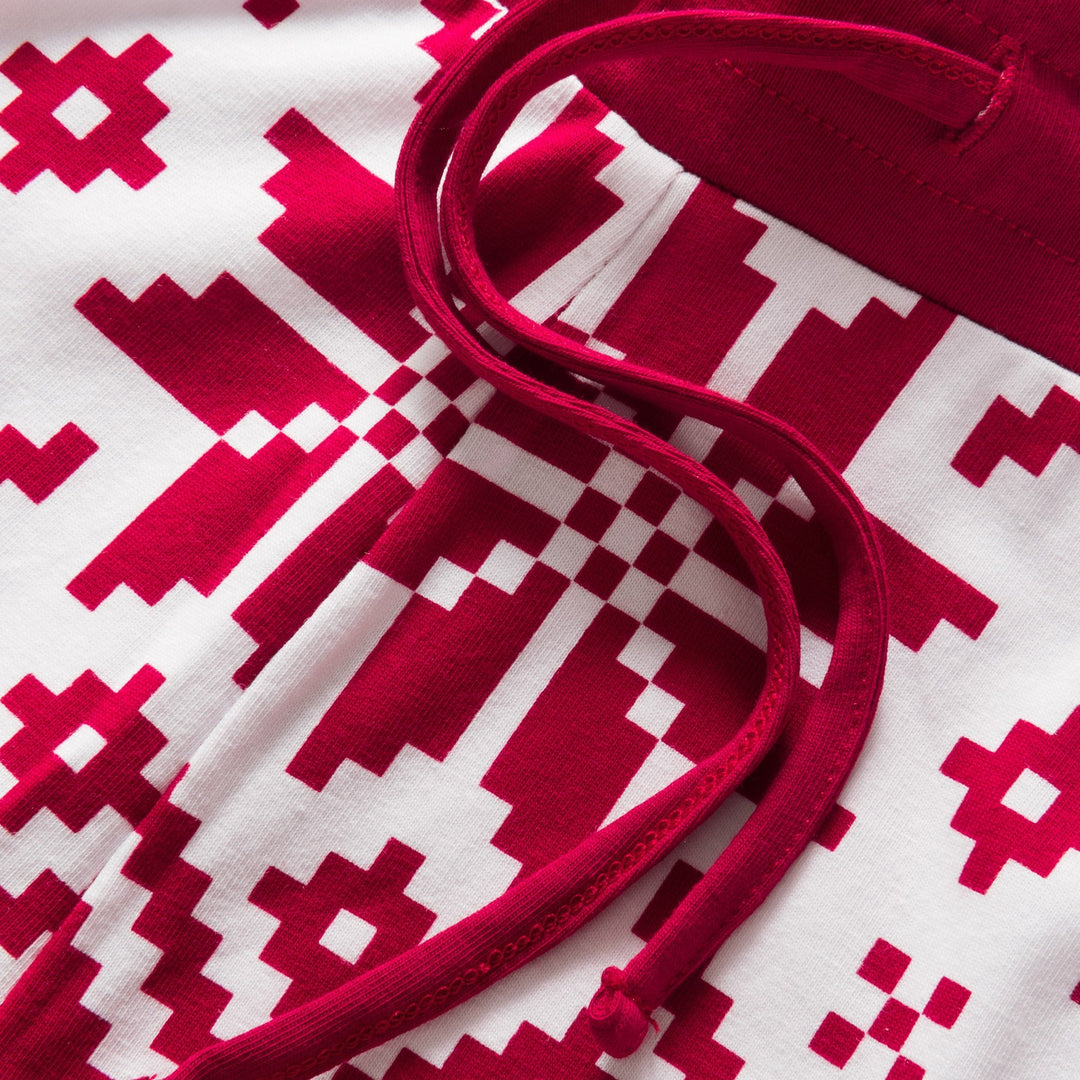 red christmas pyjamas