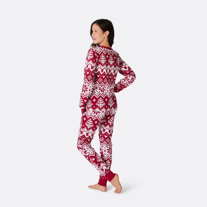 red christmas pyjamas womens