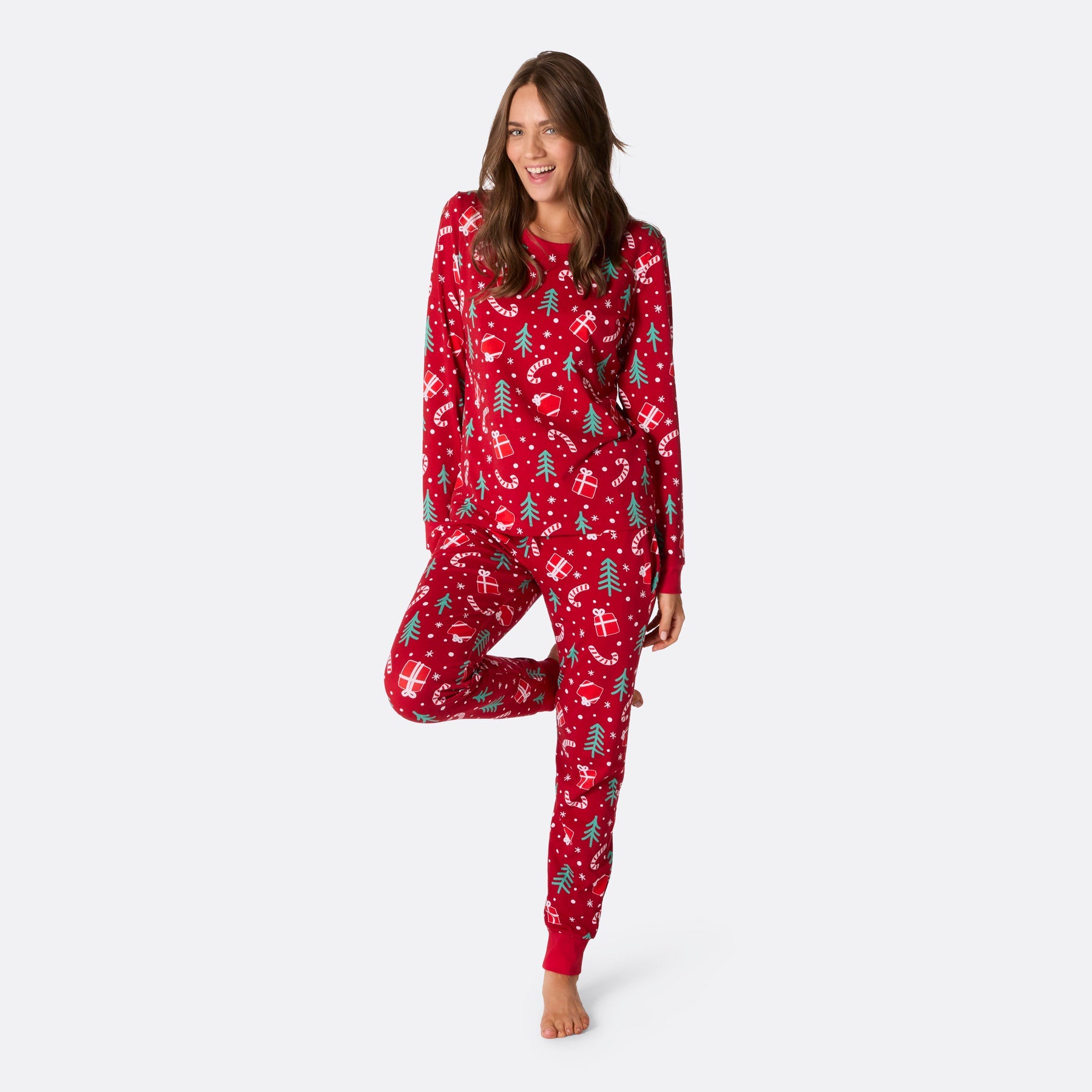 Modern Plaid Matching Family Set - Evergreen Modern Plaid Matching Family Set - Evergreen