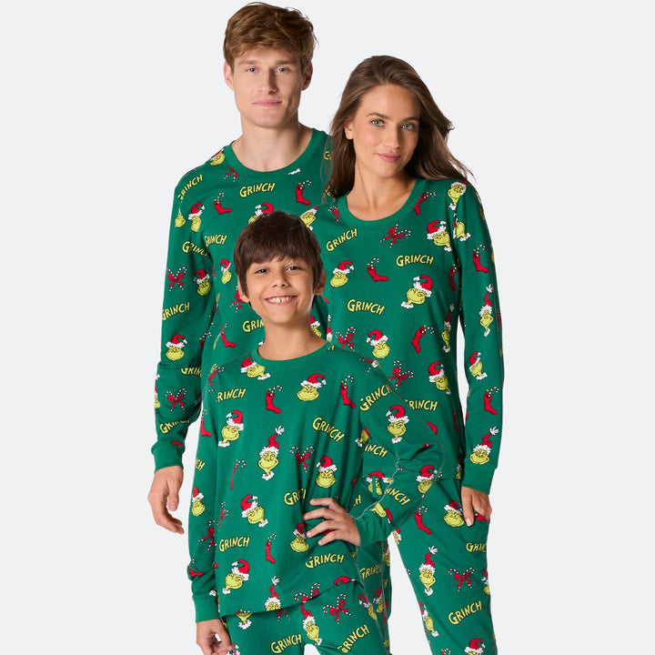 The Grinch Christmas Pyjamas Family