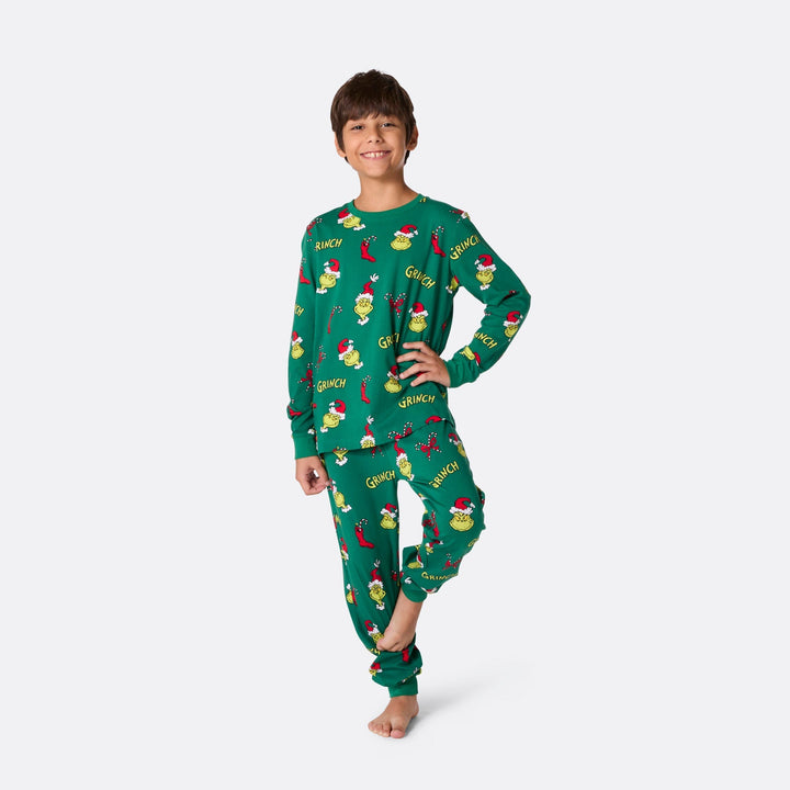kids grinch pajamas
