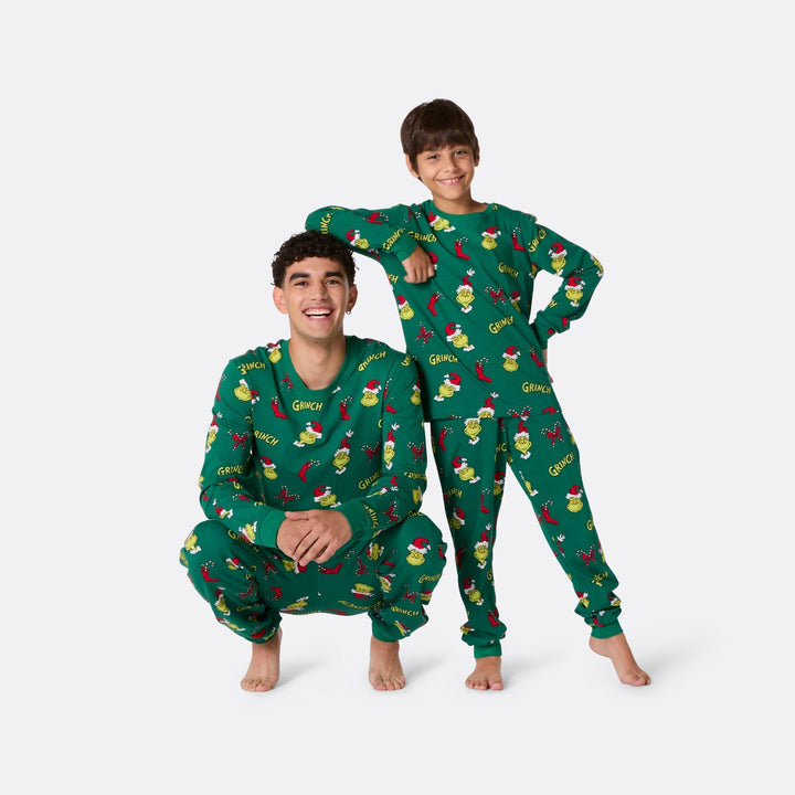 The Grinch Christmas Pyjamas Family