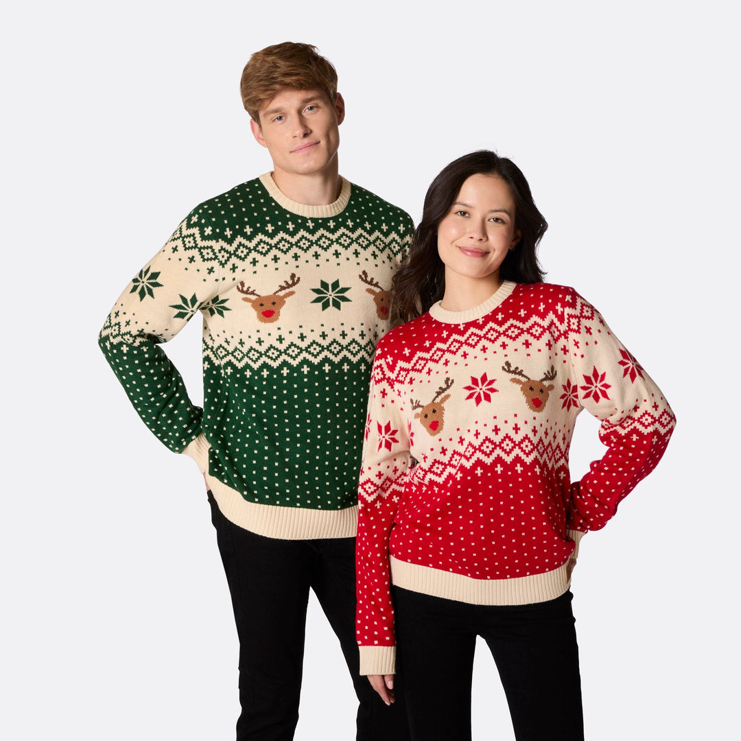 mens green christmas jumper