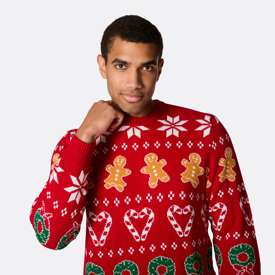 red sweater christmas
