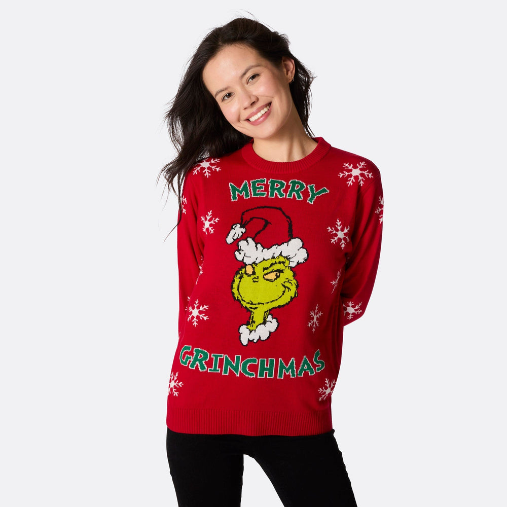 womens grinch jumper
