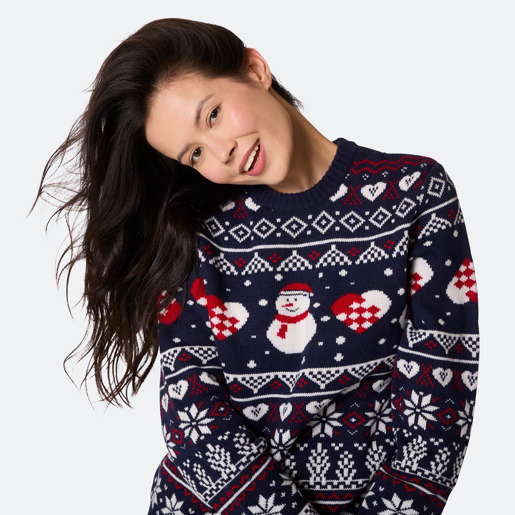 Xmas Sweaters Best Ladies Christmas Jumpers Women's Wonder Woman Navy Ugly Christmas Sweater Holiday Sweaters