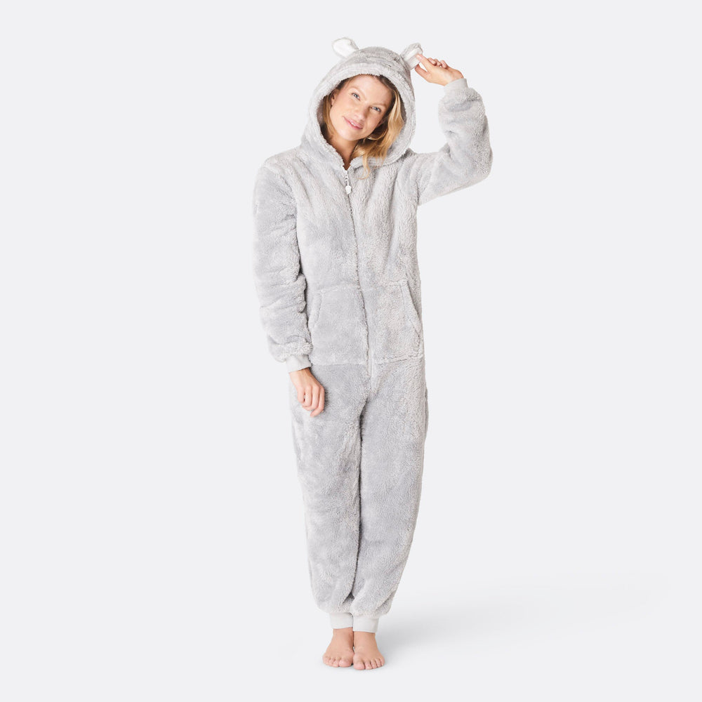 women's bear onesie