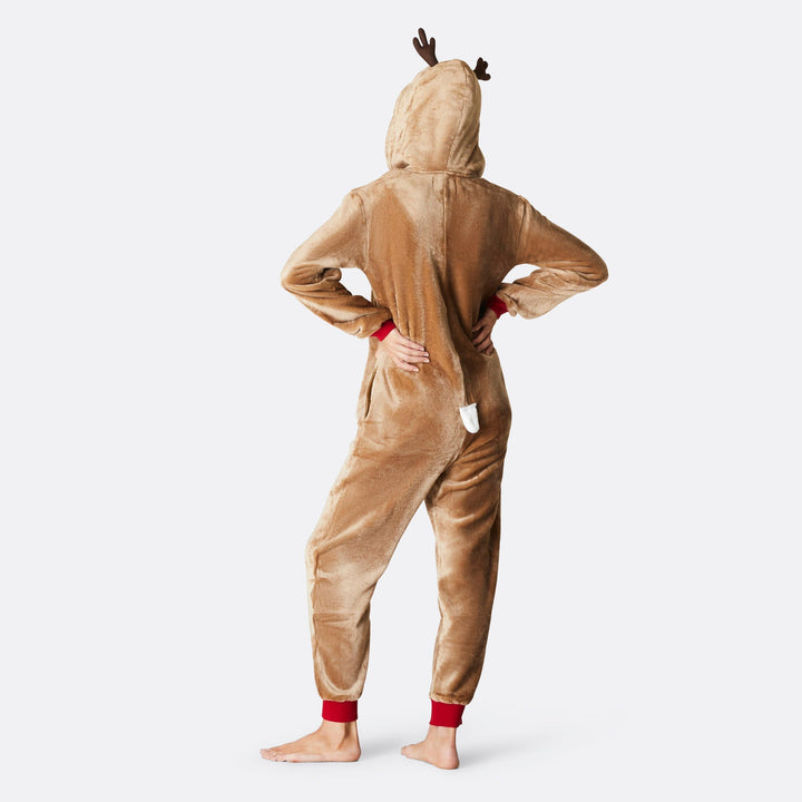 womens reindeer onesie