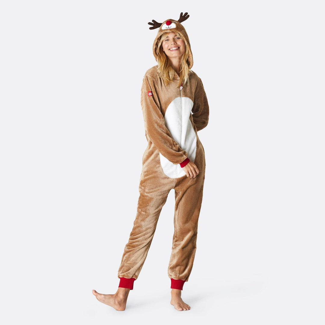 reindeer onesie womens