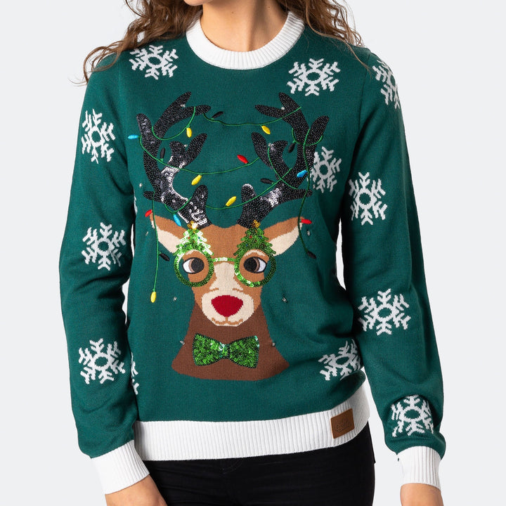 rudolph light up jumper