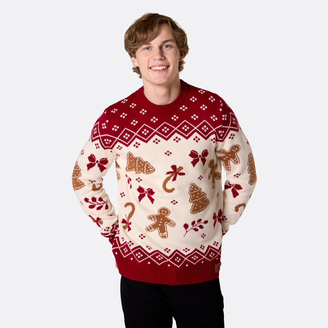 Gingerbread Matching Family Christmas Jumpers