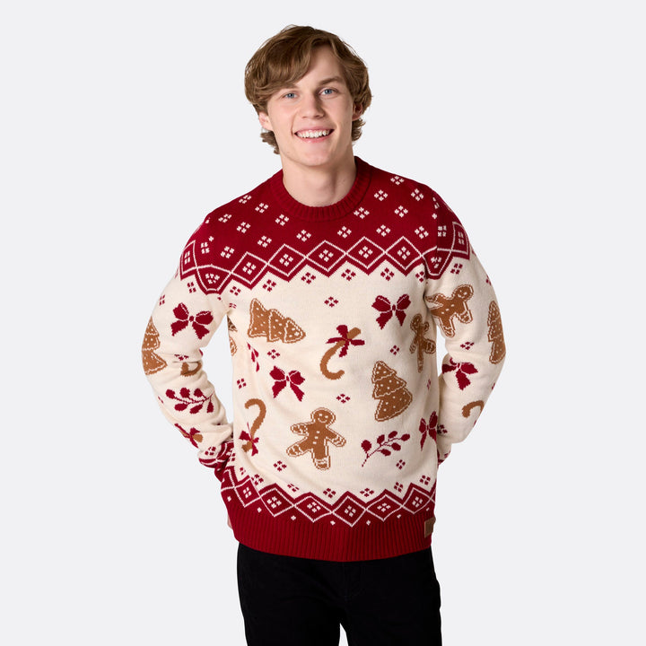 Gingerbread Matching Family Christmas Jumpers