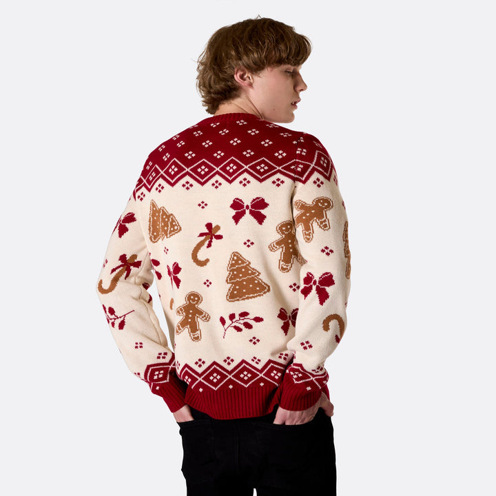 Gingerbread Matching Family Christmas Jumpers