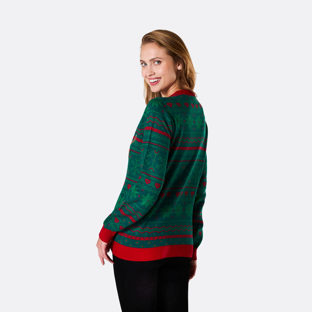 Women's Brewdolph Christmas Jumper