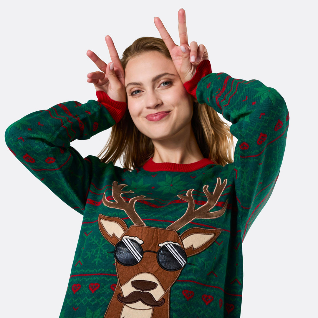 Women's Brewdolph Christmas Jumper