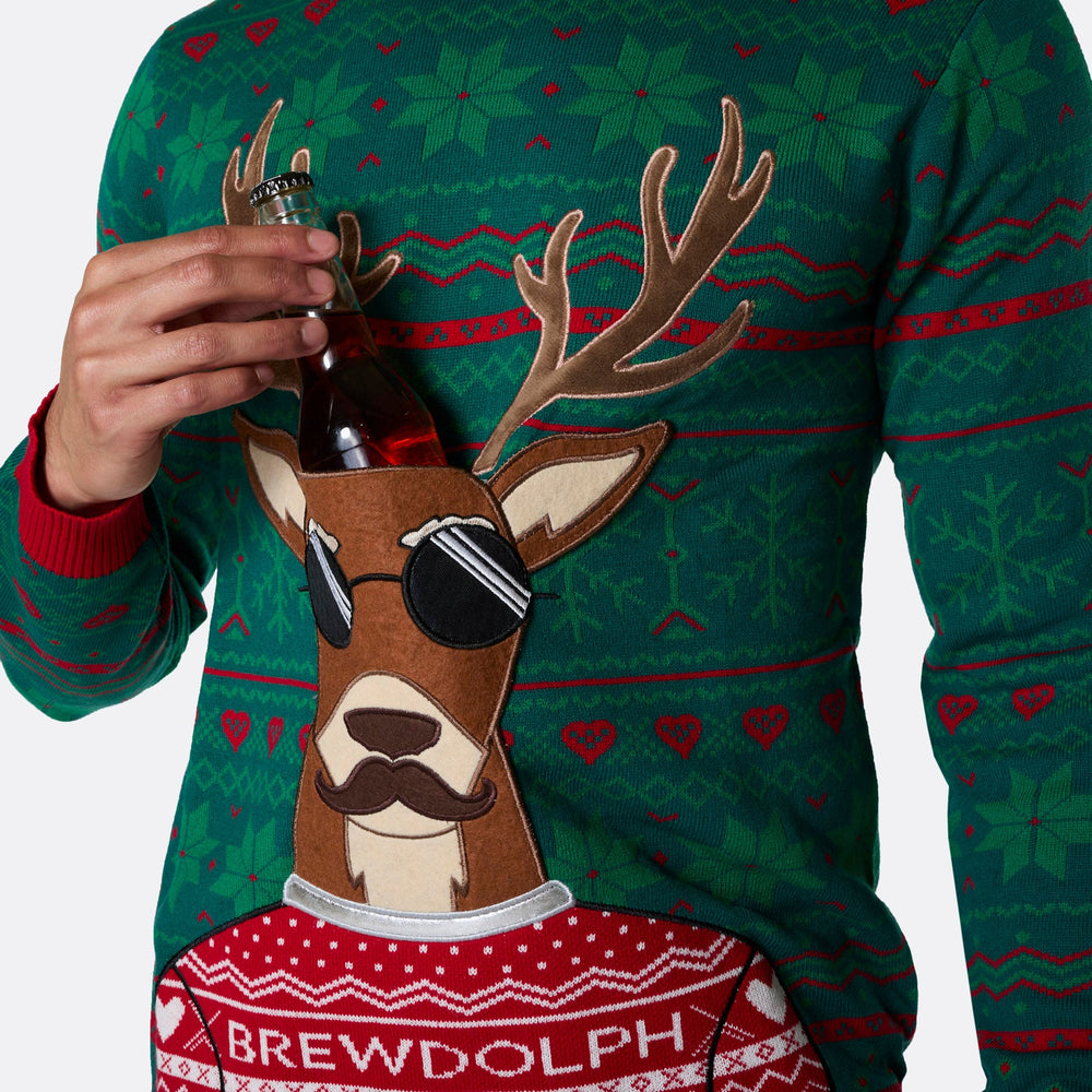 Men's Brewdolph Christmas Jumper