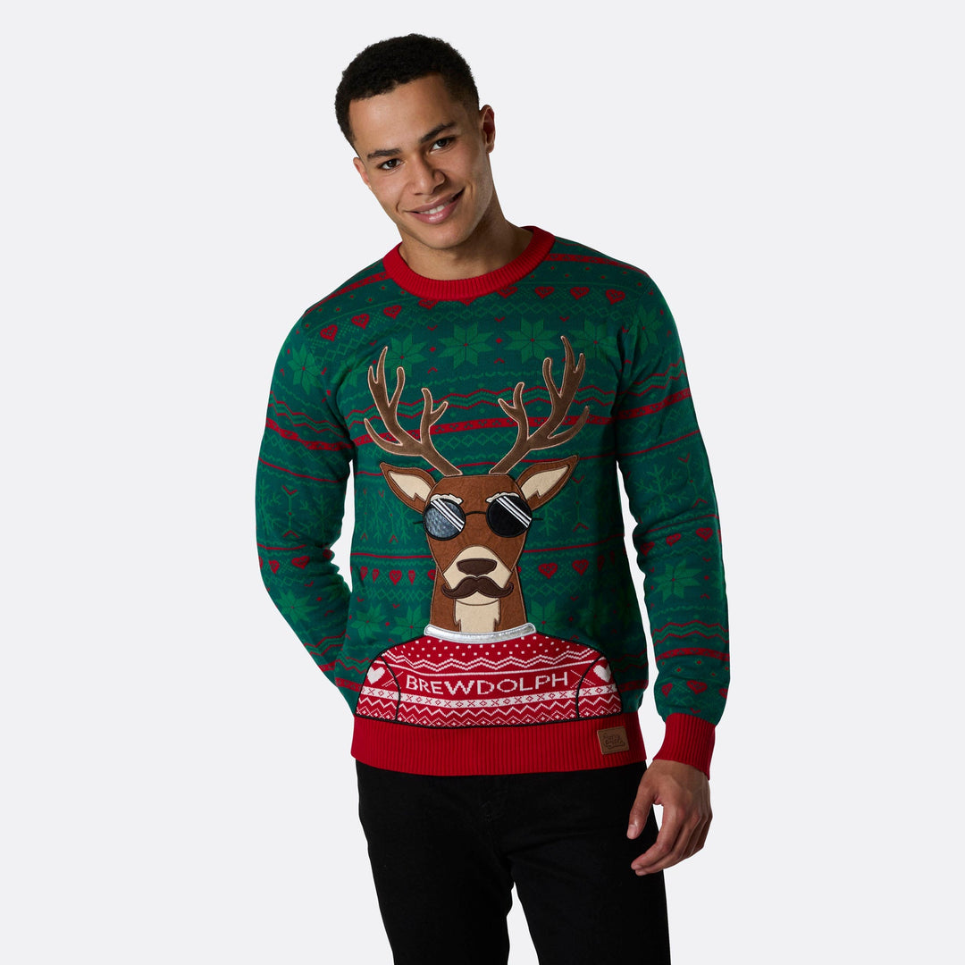 Men's Brewdolph Christmas Jumper