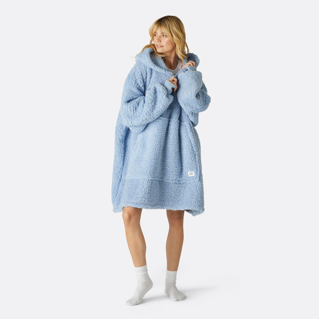 Blue Sherpa HappyHoodie