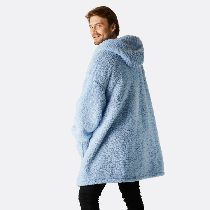 Blue Sherpa HappyHoodie