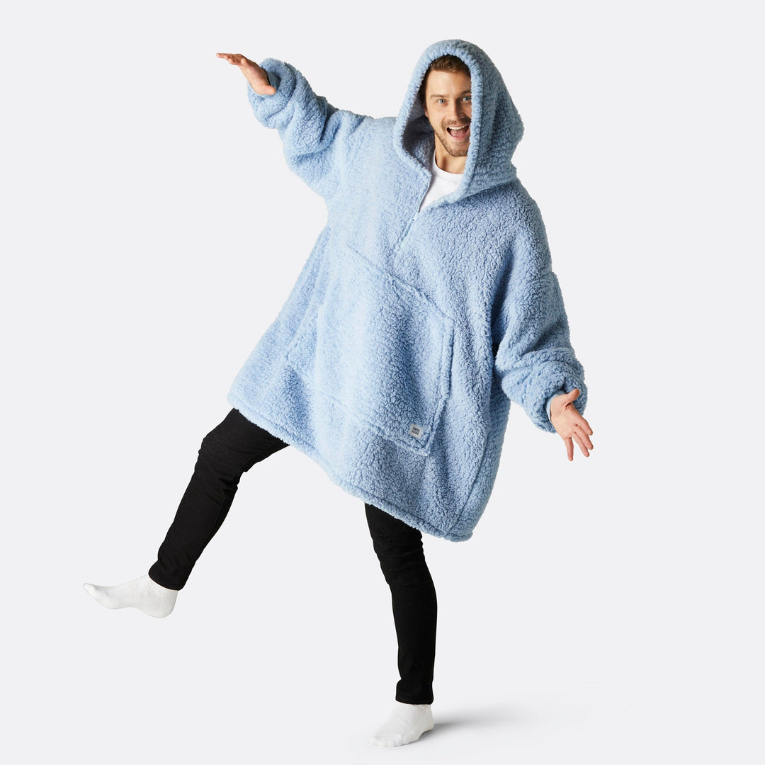 Blue Sherpa HappyHoodie