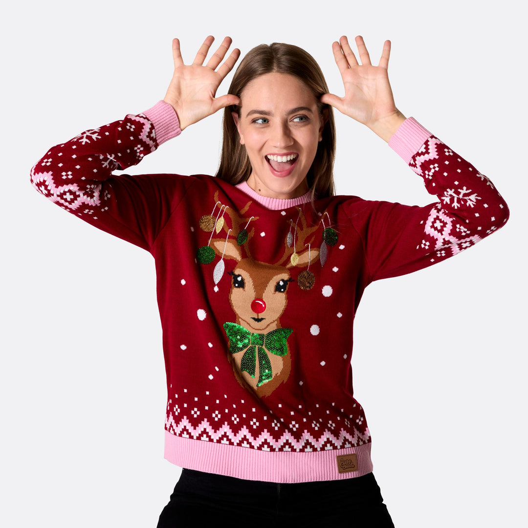 Reindeer Matching Family Christmas Jumpers