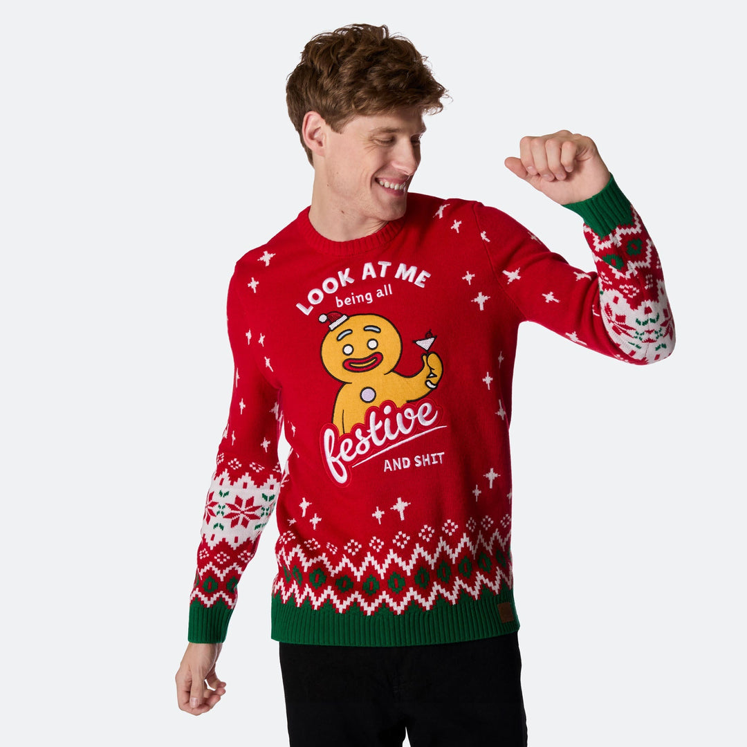 Men's Festive Christmas Jumper