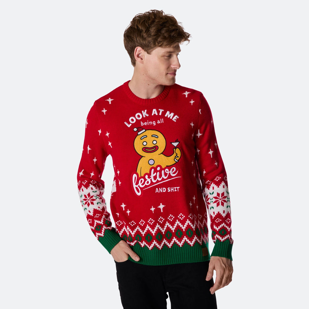 Men's Festive Christmas Jumper