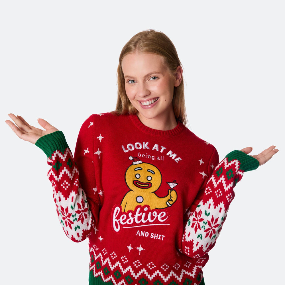 Women's Festive Christmas Jumper