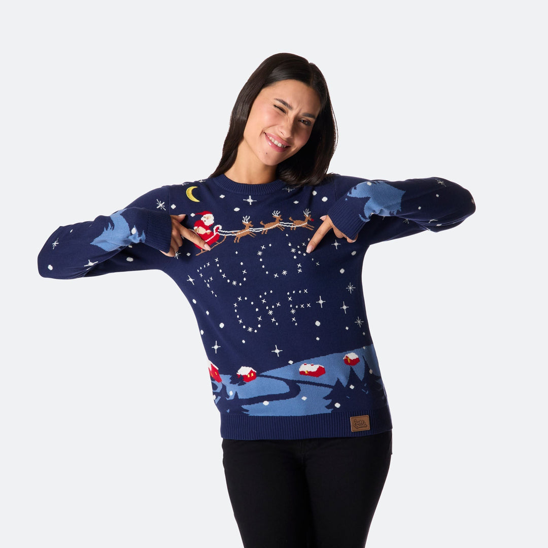 Women's Fuck Off Christmas Jumper