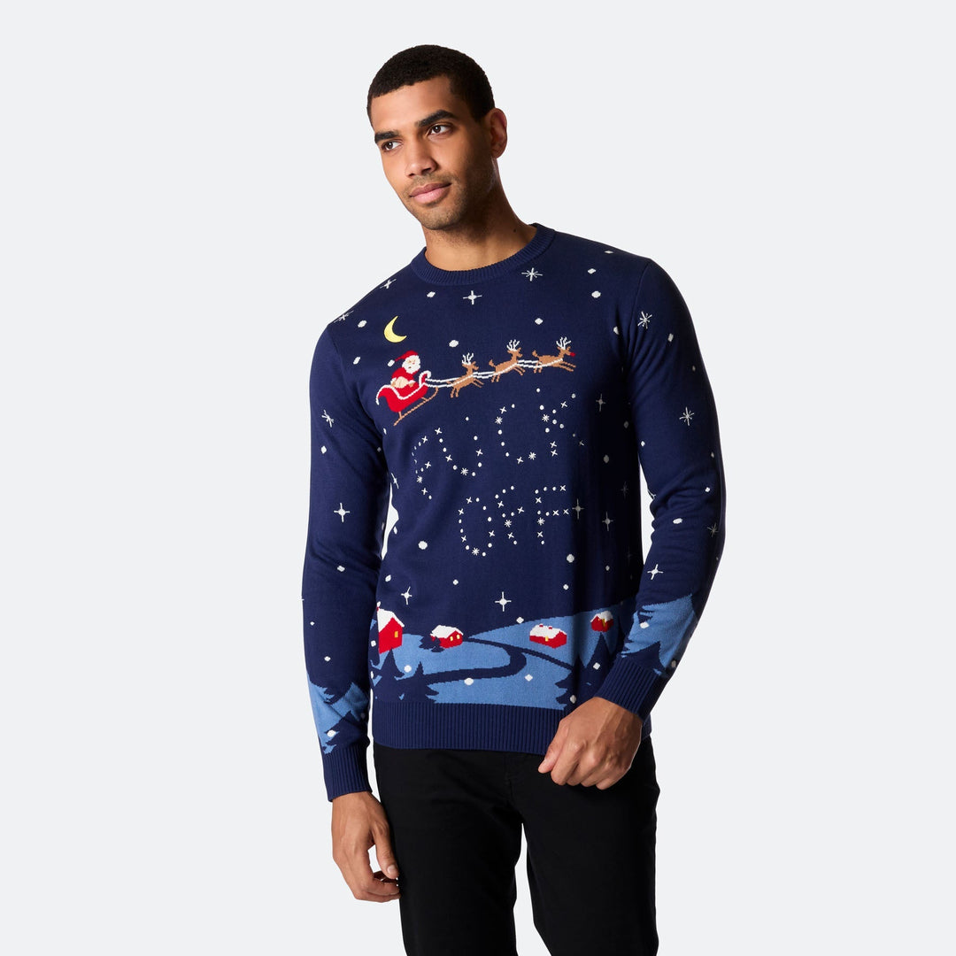 Men's Fuck Off Christmas Jumper