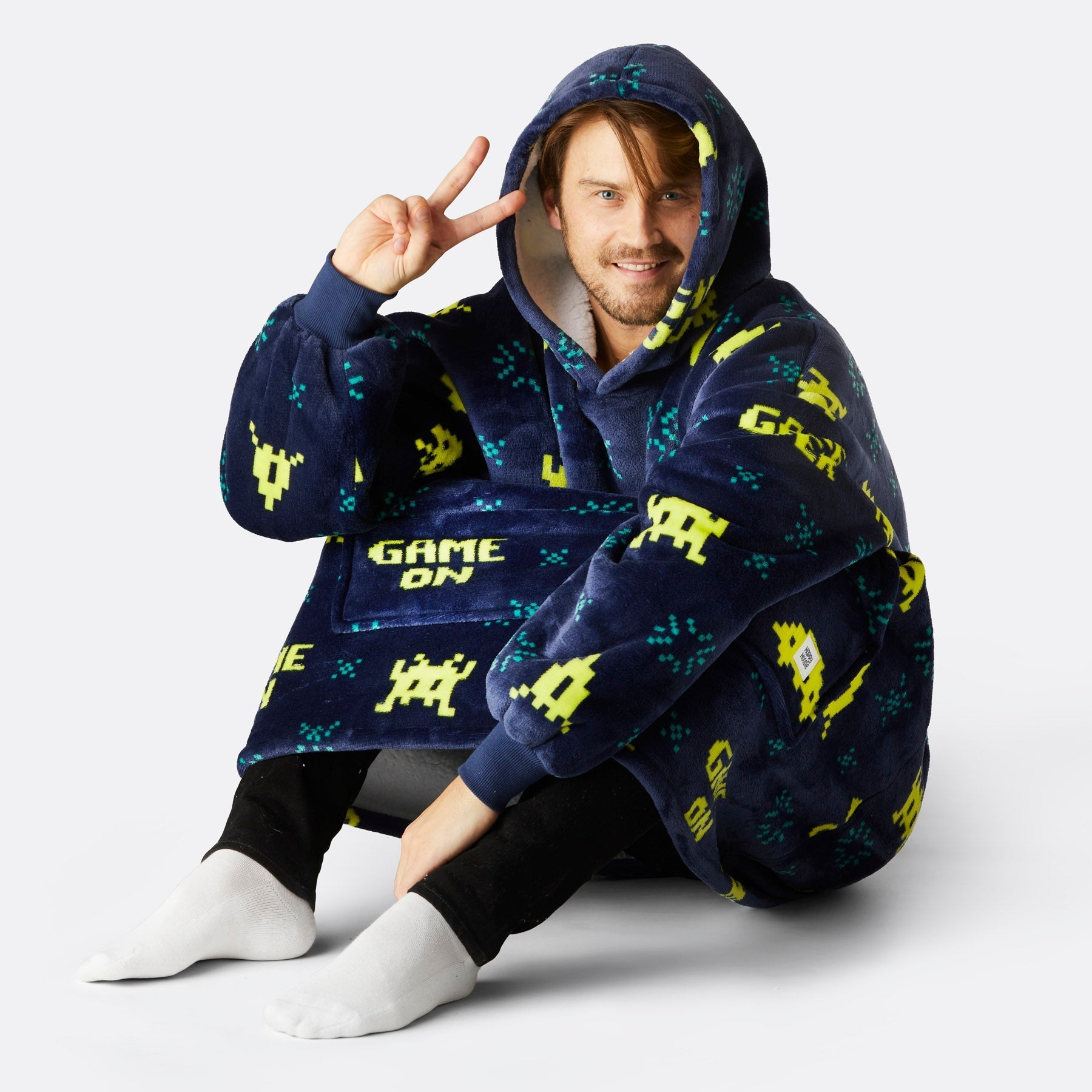 Game Over Hoodie – Cosy Wearable Blanket – SillySanta.uk