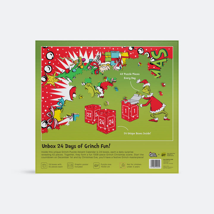 Grinch Jigsaw Advent Calendar