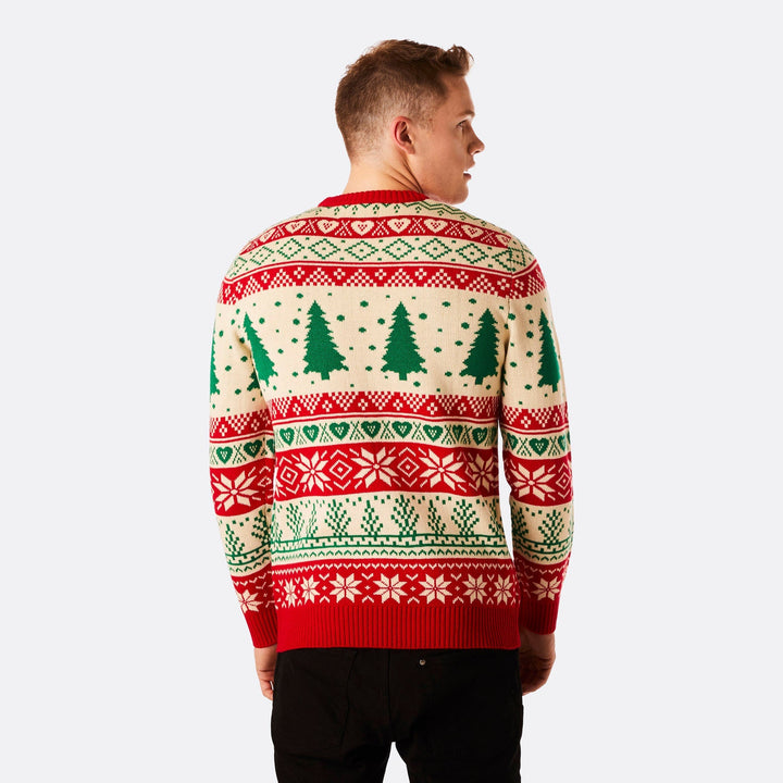 Men's Driving Home Christmas Jumper